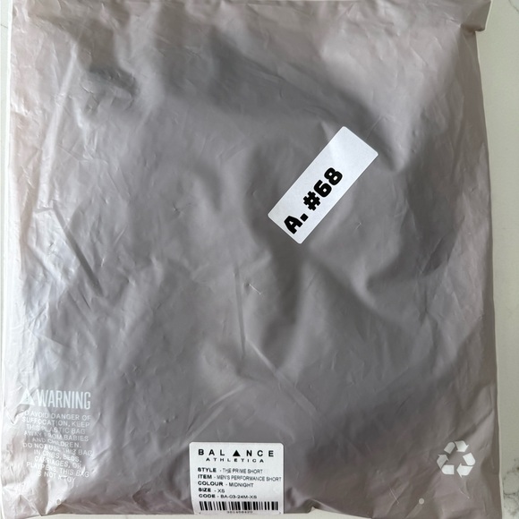 Balance Athletica Men's The Prime Performance Athletic Short NWT Size XS - Picture 8 of 10